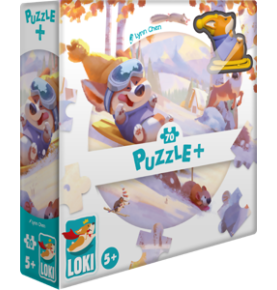 PUZZLE ' LOKI FAIT DE LA LUGE