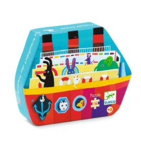 PUZLLE SILHOUETTE ' LA CROISIERE DES AMIS