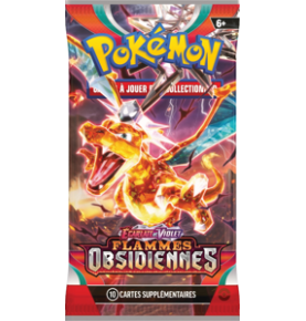 BOOSTER POKEMON FLAMMES OBSIDIENNES
