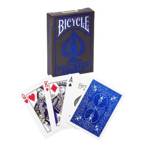 CARTE BICYCLE FOIL BACK COBALT