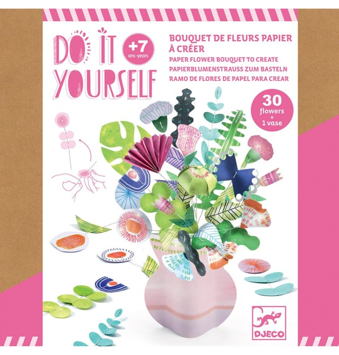 FLEURS PAPIER DIY ' DELICAT
