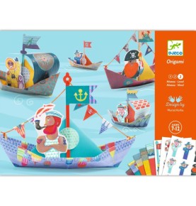 ORIGAMI ' BATEAUX SUR L'EAU