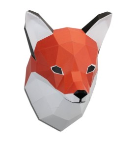 PETIT RENARD EN PAPIER 3D