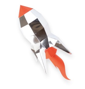 FUSEE EN PAPIER 3D