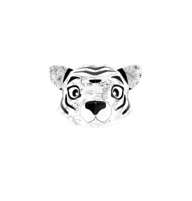 TROPHEE EASY PEASY TIGRE A COLORIER