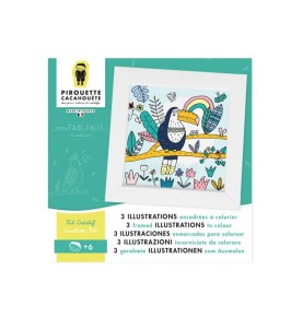 MES TABLEAUX A COLORIER EXOTIQUES