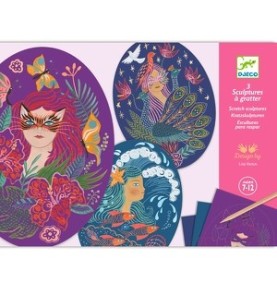 SCULPTURES A GRATTER ' NYMPHES