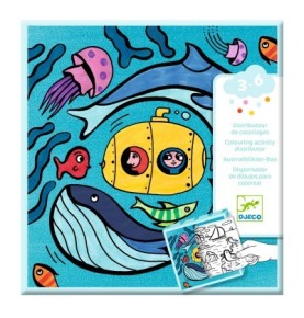 DISTRIBUTEUR DE COLORIAGE OCEAN