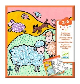 DISTRIBUTEUR DE COLORIAGE FERME