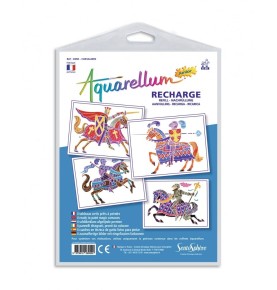 RECHARGES AQUARELLUM JUNIOR CHEVALIERS