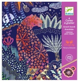 CARTES A GRATTER ' NATURE LUXURIANTE