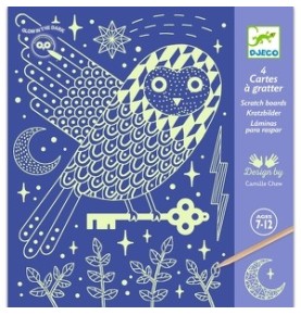 CARTES A GRATTER ' DANS LA  NUIT
