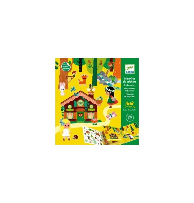 HISTOIRES DE STICKERS FORET MAGIQUE