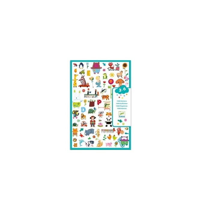 1000 STICKERS