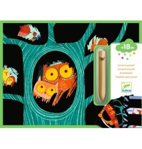 CARTES A GRATTER ' ANIMAUX A DECOUVRIR