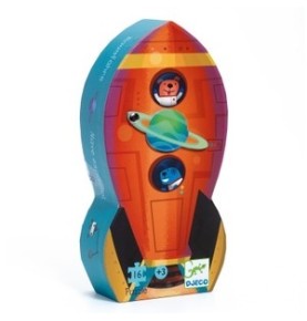 PUZZLE SILHOUETTE 16 P ' NAVETTE SPATIALE