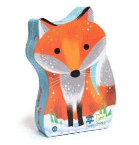 PUZZLE SILHOUETTE 24P ' GINGER LE RENARD