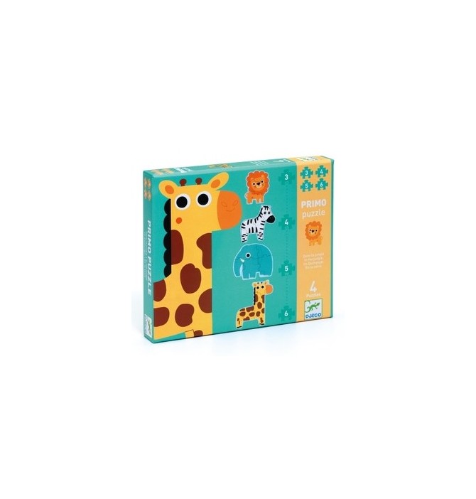 PRIMO 4 PUZZLE ' JUNGLE
