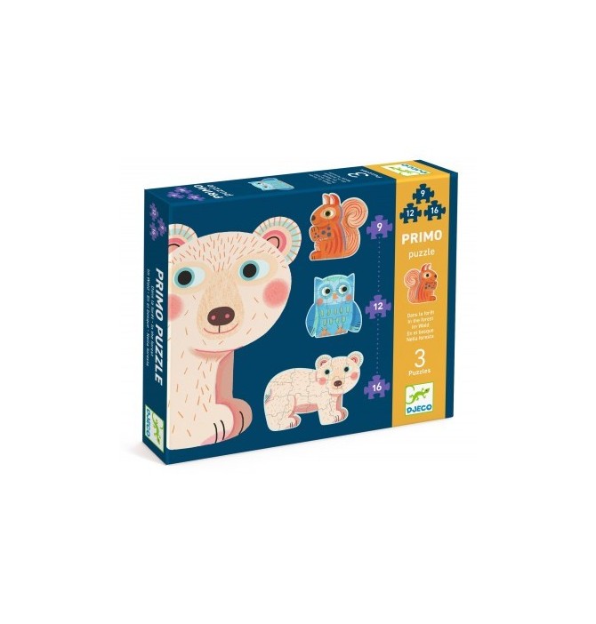 PRIMO 3 PUZZLE ' FORET
