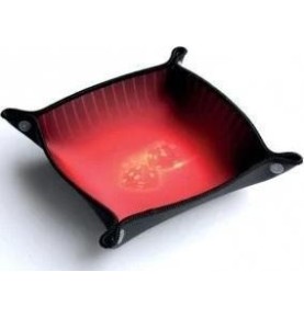PISTE DE DÉS ROUGE 21X21CM