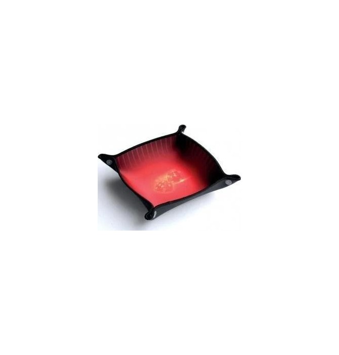 PISTE DE DÉS ROUGE 21X21CM