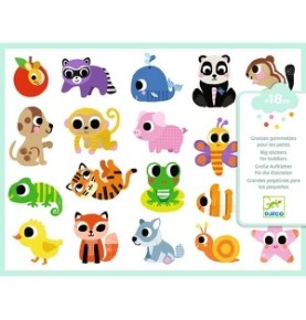 GROSSES GOMMETTES ' BEBES ANIMAUX