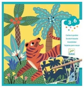 CARTES A GRATTER ' GROSSES BETES