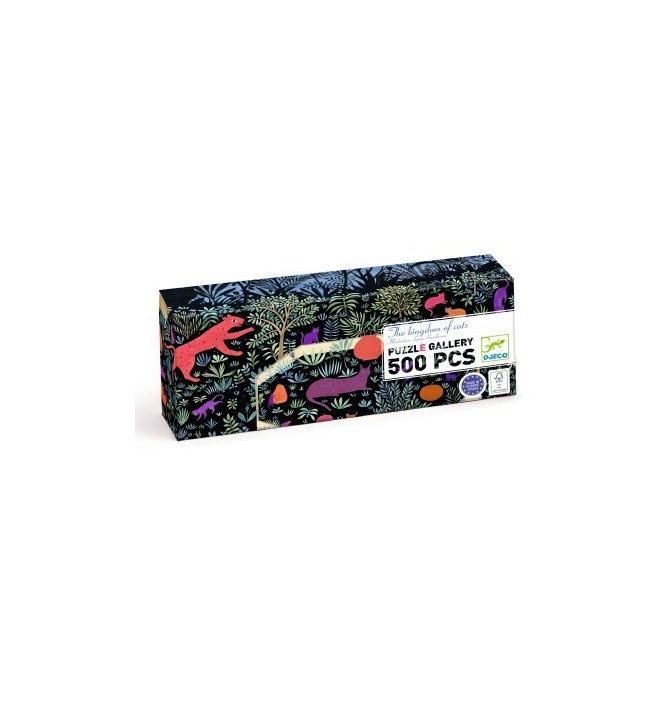 PUZZLE GALLERY 500P ' THE KINGDOM OF CATS