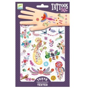 TATOUAGES PLUME COLOR