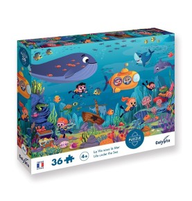 PUZZLE 36P ' LA VIE SOUS LA MER