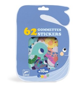 GOMMETTES ANIMAUX DE LA MER