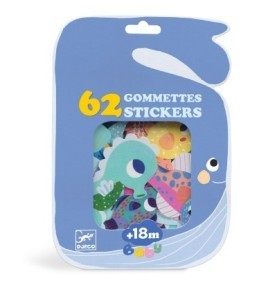 GOMMETTES ANIMAUX DE LA MER