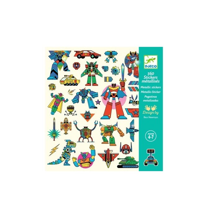 STICKERS ROBOTS