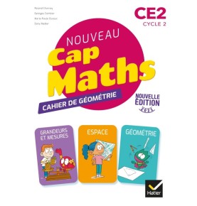 Cap Maths CE2 - Éd. 2021 - Cahier de Géométrie-mesure