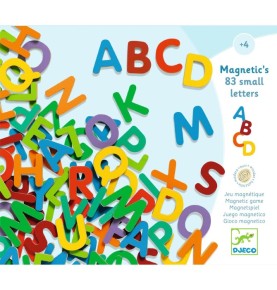 83 PETITES LETTRES MAGNETIQUES