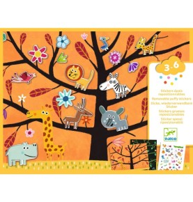 STICKERS EPAIS ' CHAT PERCHE