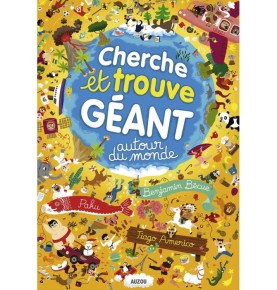 CHERCHE ET TROUVE GEANT - AUTOUR DU MONDE
