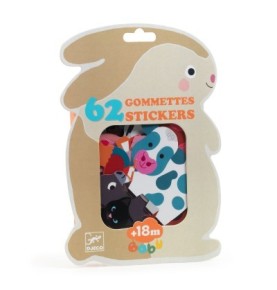 GOMMETTES ANIMAUX DE LA FERME