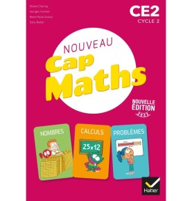 Cap Maths CE2 Ed. 2022 Manuel + Cahier de Géométrie