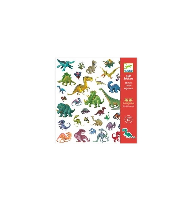 STICKERS DINOSAURES