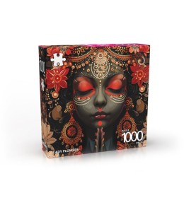 PUZZLE 1000P ' LADY FLOWERS