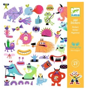 STICKERS MONSTRES
