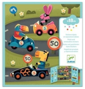 STICKERS EPAIS ' LES VOITURES