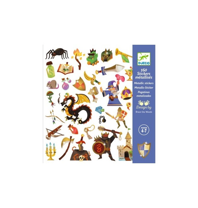 STICKERS MEDIEVAL FANTASTIQUE
