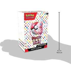 BUNDLE DE 6 BOOSTERS POKEMON ECARLATE ET VIOLET 151