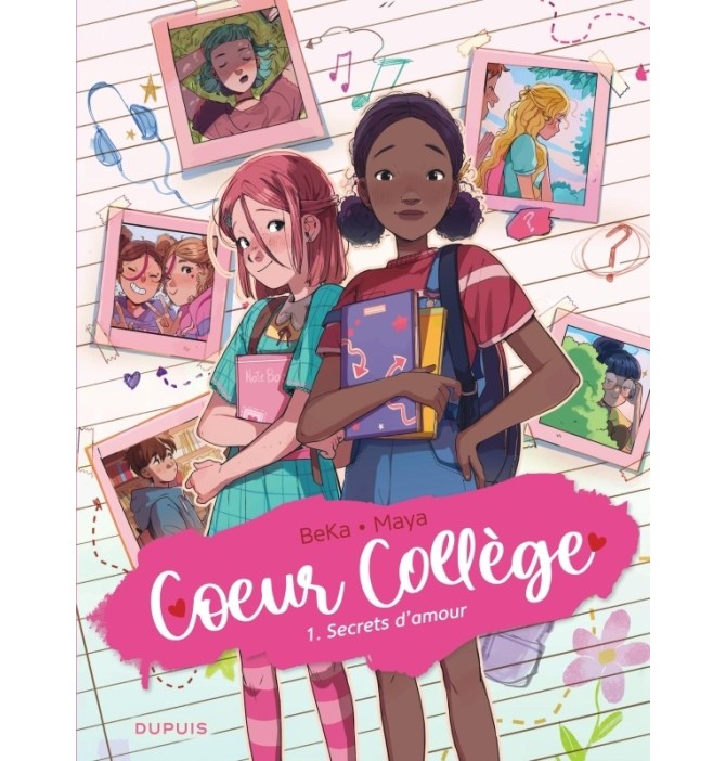 Coeur Collège - Tome 1 - Secrets d'amour