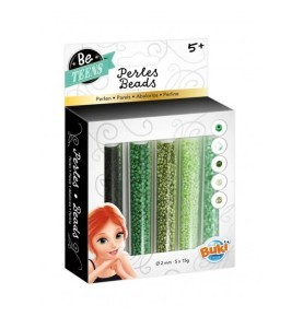 TUBES DE PERLES VERTES ' BE TEENS