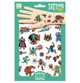 TATOUAGES HEROES VS VILLAINS